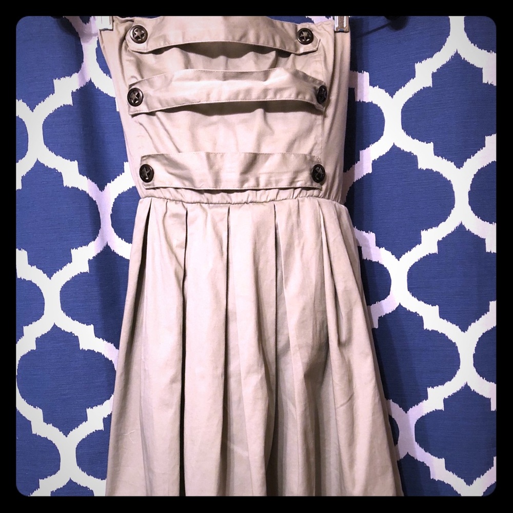 Hot Topic silver cocktail dress